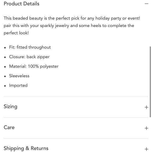 NWT Altar’d State Guenaviere Dress Small - Picture 7 of 16